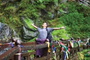 Bhutan Cultural Tours — Taktsang Tiger's Nest Monastery hike with guided tour group, Bhutan travel cost guide